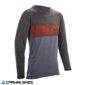 Jersey Leatt Gravity 2 V25 Negro vista frontal