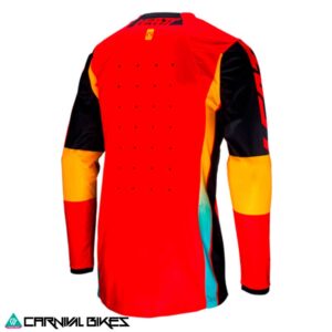 Jersey Leatt Moto 4.5 V24 Rojo vista trasera