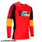 Jersey Leatt Moto 4.5 V24 Rojo vista frontal