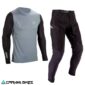 Kit Leatt MTB Ride 1 V25 Titanium vista frontal
