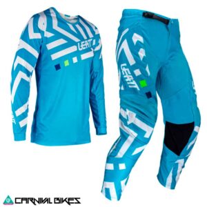 Kit Leatt Moto Ride 3.5 V24 Cyan vista frontal