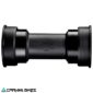 Cubeta motor Shimano BB-RS500-PB Press Fit, vista frontal del sistema de ajuste