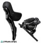 Vista frontal Freno Shimano 105 ST-R7120 BR-R7170 Hidráulico 2x12V Izquierdo
