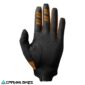 Palma del guante Shimano Enduro Brown para MTB con material antideslizante y compatible con pantallas táctiles