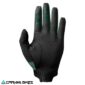 Guante Shimano Enduro Olive MTB vista trasera, palma con silicona antideslizante.