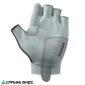 Guante Shimano S-PHYRE LEGGERA Ice Gray vista trasera, palma acolchada con diseño ergonómico.