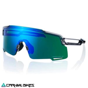 Lente Shimano Equinox gris transparente Ridescape – vista lateral