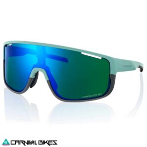Lente Shimano Pulsar verde Sage – vista lateral frontal