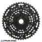 Vista frontal del piñón Shimano CS-LG300 de 10 velocidades 11-39T