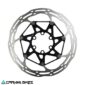 Vista frontal del disco SRAM Centerline X A2 140mm para bicicletas de ruta y MTB