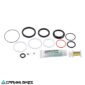 Vista frontal del shock MTB RockShox Vivid Ultimate DH RC2 C1 250x70mm para bicicletas de montaña