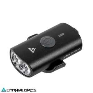 Luz Topeak Delantera HeadLux 450 blanca vista frontal - CARNIVALBIKES Chile
