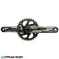 Volante MTB SRAM Truvativ Descendant Eagle X-Sync 2 36T 165mm TLD Negro Carbono vista frontal