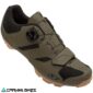 Zapatilla MTB Giro Cylinder II Oliva vista frontal – CARNIVALBIKES Chile