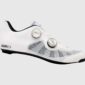 Zapatilla de Ruta Giro Imperial II Blanca vista lateral – CARNIVALBIKES Chile